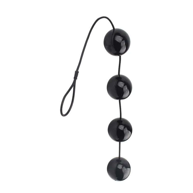 Rubicon Boules anales Rubicon L 35 x 6cm Noires